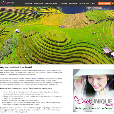 Viet Unique Travel - Brings Travel Alive