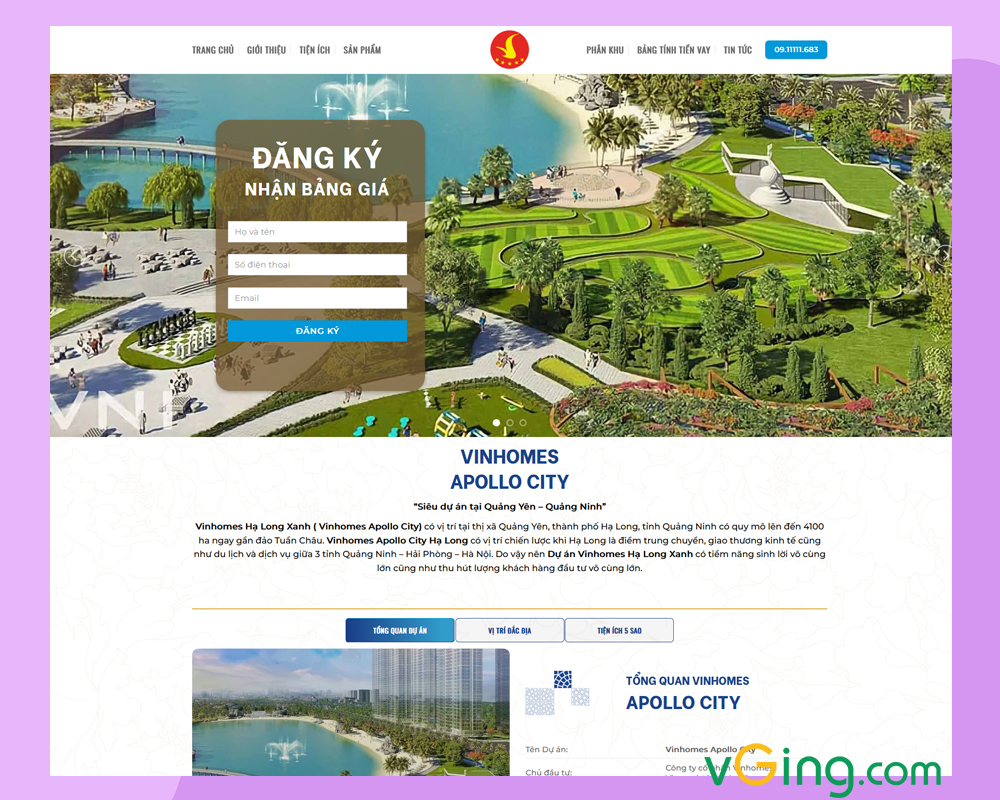 Các bước thiết kế landing page bất động sản bất động sản Các bước thiết kế landing page bất động sản bất động sản