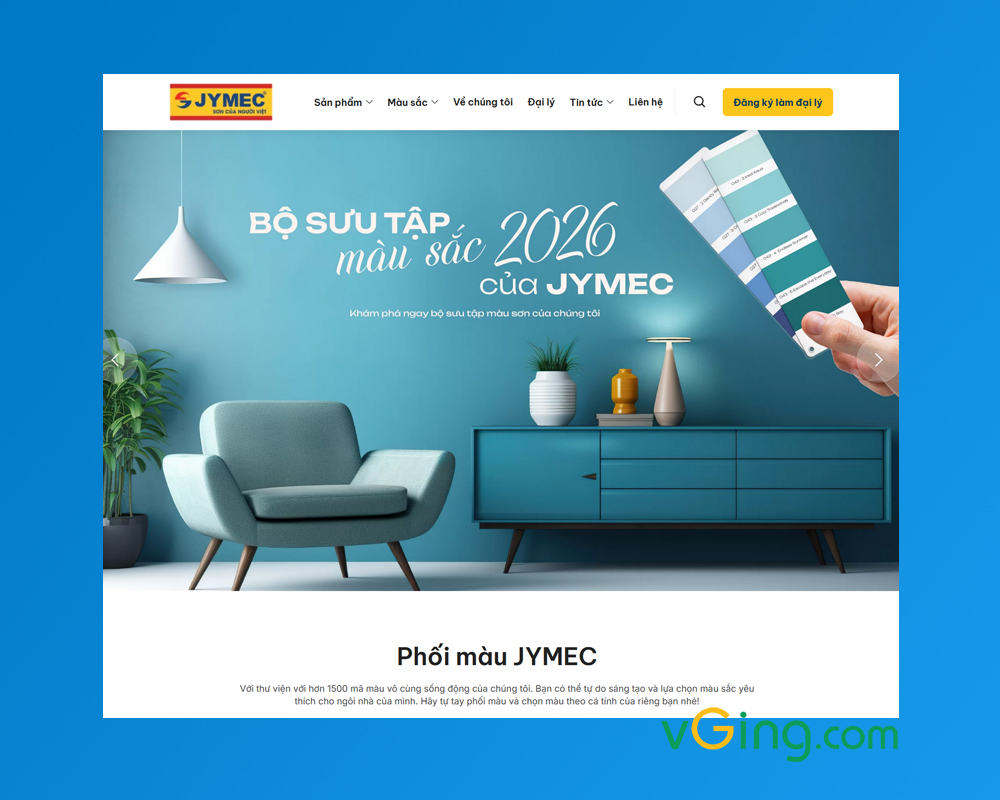 Thiết kế website bán sơn bao gồm những chức năng gì