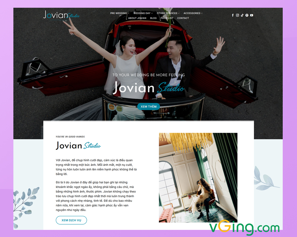 Hướng dẫn cách để thiết kế website cưới thu hút khách hàng Hướng dẫn cách để thiết kế website cưới thu hút khách hàng