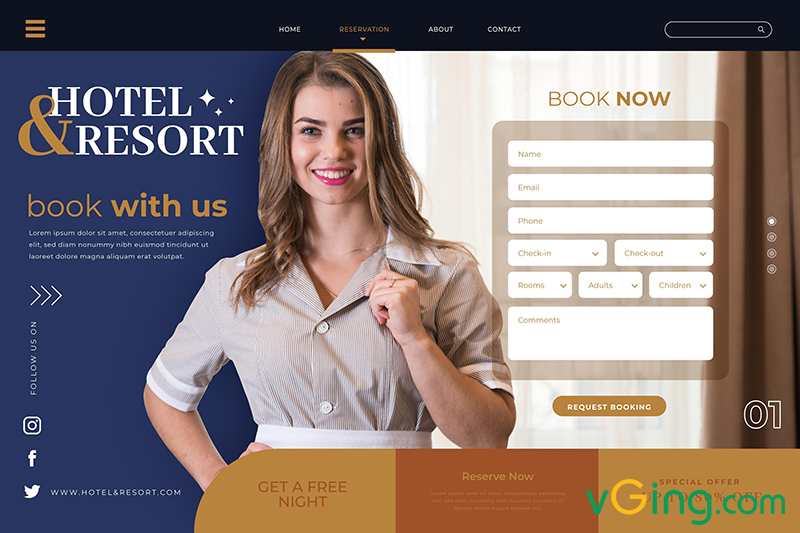 Dịch vụ Thiết kế Website bán hàng uy tín tại vGing